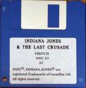 Indiana Jones & the Last Crusade / Explora III Atari disk scan