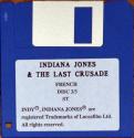 Indiana Jones & the Last Crusade / Explora III Atari disk scan