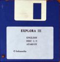 Indiana Jones & the Last Crusade / Explora III Atari disk scan