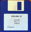 Indiana Jones & the Last Crusade / Explora III Atari disk scan