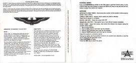 Into the Eagle's Nest Atari instructions