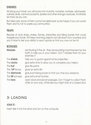 Jim Power in Mutant Planet Atari instructions