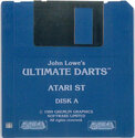 John Lowe's Ultimate Darts Atari disk scan