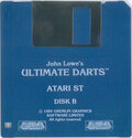 John Lowe's Ultimate Darts Atari disk scan