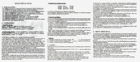 Kick Off Atari instructions