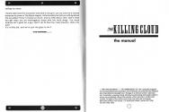 Killing Cloud (The) Atari instructions