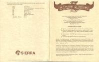 King's Quest II - Romancing the Throne Atari instructions