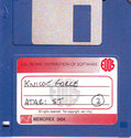 Knight Force Atari disk scan