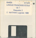 Langue Française - École - CE1 Atari disk scan