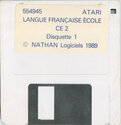 Langue Française - École - CE2 Atari disk scan