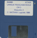 Langue Française - École - CM2 Atari disk scan