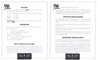 Last Ninja II - Back with a Vengeance Atari instructions