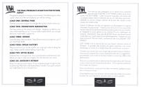Last Ninja II - Back with a Vengeance Atari instructions