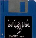 Last Ninja III Atari disk scan