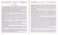 Last Ninja III Atari instructions