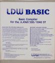 LDW BASIC Atari disk scan