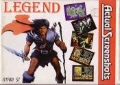 Legend Atari disk scan