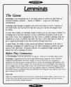 Lemmings Atari instructions