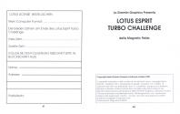 Lotus Esprit Turbo Challenge Atari instructions