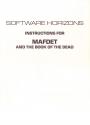 Mafdet and the Book of the Dead Atari instructions