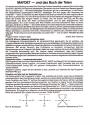 Mafdet and the Book of the Dead Atari instructions