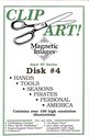 Magnetic Images Clip Art! Atari disk scan