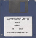 Manchester United / World Championship Soccer Atari disk scan