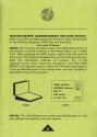 Manhunter - New York Atari instructions