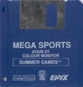 Mega Sports Atari disk scan
