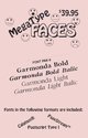 MegaType Faces Font Pak Atari disk scan