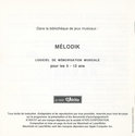 Mélodik Atari instructions
