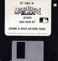 Microleague Baseball II Atari disk scan