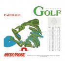 Microprose Golf Atari instructions