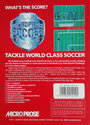 Microprose Soccer Atari disk scan