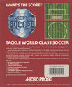 Microprose Soccer Atari disk scan