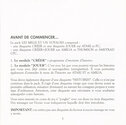Mille et Un Voyages (Les) Atari instructions