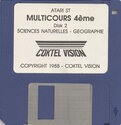 Multicours 4ème Atari disk scan