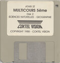 Multicours 5ème Atari disk scan