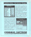 Multi Desk Deluxe Atari disk scan