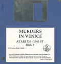 Murders in Venice Atari disk scan