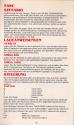 NARC Atari instructions