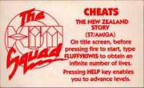 New Zealand Story (The) Atari instructions