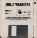 Ninja Warriors Atari disk scan