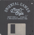 Oriental Games Atari disk scan
