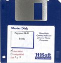 Papyrus Gold Atari disk scan