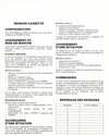 Passagers du Vent (Les) Atari instructions