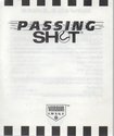 Passing Shot Atari instructions