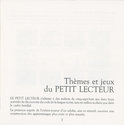 Petit Lecteur (Le) Atari instructions