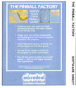 Pinball Factory Atari disk scan