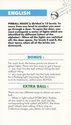 Pinball Magic Atari instructions